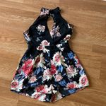 Papaya  Multicolor Floral Romper Photo 1