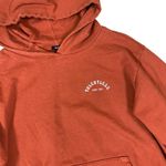 Talentless  Rust Red Pullover Graphic Logo Hoodie Large Unisex Photo 1