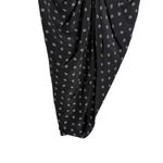 Veronica Beard Ari Black Silk Blend Ruched Asymmetrical Midi Skirt Size 12 Photo 8