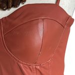 Shinestar Pleather Principle Vegan Leather Mini Dress Photo 7