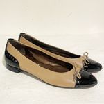Attilio Giusti Leombruni AGL Size US 8 Dara Cap Toe Leather Bow‎ Shoes Tan Photo 2
