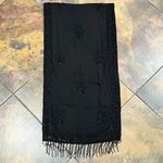 Women’s Black Dress Tank and Floral Beaded Scarf 22W Photo 11
