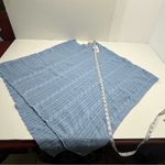 Soft Surroundings  Women's Blue Sweater‎ Poncho Popover One Size Cable Knit NEW Photo 7