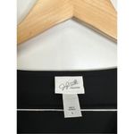 Jaclyn Smith  Collection Wrap Dress Womens Black Size Large Midi Photo 5