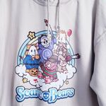 Cream Car Bears Scare Bears Hoodie Size L Photo 2
