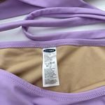 Old Navy Purple Tie Bikini Halter Set Size Medium Top, Large Bottoms Beach Photo 5