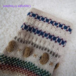 Woolrich 90’s Vintage Wool Blend Cardigan Sweater Floral Design women size L Photo 3