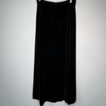 Vintage Black Velvet‎ Long Skirt Set Black Size undefined Photo 12