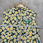 Diane Von Furstenberg  X Target Packable Poppy Hooded Vest Yellow Floral XXS Photo 11