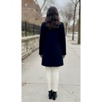 Braetan Women's Warm Wool Blend Black 6 Button Up Pea Coat Jacket Size Medium Photo 1