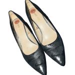 Nine West  black/ gray camo style heels Photo 1