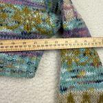 Urban Outfitters  Sweater Womens Medium Cropped Fair Isle Pastel Crewneck NWT Photo 5