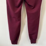 FIGS Zamora Jogger Scrub Pants Burgundy Size Medium Petite Photo 8
