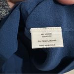 Eileen Fisher  Navy Lapis Viscose Crepe Ballet Shell Tank NWT Photo 3