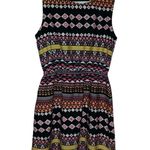 Indulge Colorful Sleeveless Dress Large Photo 0