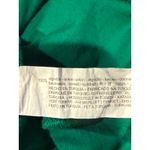 ZARA Wide Leg High Rise Tie Waist Stretch Pull On Trouser Pants S Kelly Green Photo 8