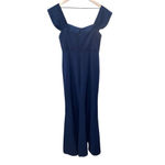 WAYF Dress Medium Navy Mermaid Trumpet Sweetheart Maxi Gown Photo 10