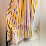 ASOS  crop top maxi dress yellow size US 8 Photo 9