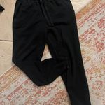 Abercrombie & Fitch Black Soft A&F Fleece Sweatpants Photo 0
