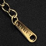 18K Gold Plated Stainless Steel Travel Charm Necklace womens jewelry GIFT Blue Photo 5