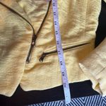 ZARA Trafaluc yellow jacket made in Morocco size small with shoulder pads. GUC Photo 3