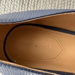 Violet & Red Dusty Blue Suede Leather High Heel Wedges Dressy Shoes Size 9 Photo 4