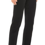 Spanx Polished Slim Fit Pants in Classic Black Size Large Petite NWT Photo 0