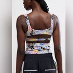 Free People Movement Never Better Long Tank Mystic Floral Combo Size Medium White Photo 1