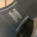 Toms NWT  Black Suede Floral Metallic Jacquard Mix Boot Size 6.5 Photo 5