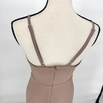 Birdy Grey  Ash Dress‎ Crepe Taupe Bridesmaids Dress Size Small Photo 8