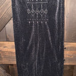 Victoria's Secret Victoria's‎ Secret L Fatal Dress  BodyCon Tube Strapless Skirt Top Black Silver Photo 0