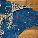 🤠Fringe Jean Jacket💃🏼~large Blue Photo 3