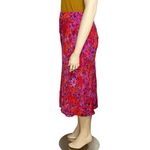 Sézane  Sandy Midi Skirt, Fuchsia Floral, FR44/US12 Photo 7