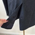 Jil Sander  +J x Uniqlo Single Breasted Wool Coat in Black Grey Sz. XS Photo 4