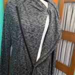 G.H. Bass & Co. Charcoal Asymmetrical Jacket Gray Size M Photo 5
