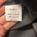 CLUB L LONDON (NWT) Leather Look Paperbag Shorts, Black, Size 8 (US), 12 (UK) Black Photo 11