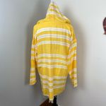 Lemlem NEW Golden Striped Doro Fringe Long Sleeve Hoodie Large Photo 6