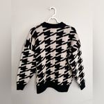 ANINE BING  Cheyenne Houndstooth Sweater Size XS Pullover Photo 6
