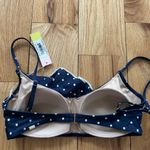 Summersalt  The Ruffle Marina Bikini Top Deep Sea Dot size 2 Photo 1