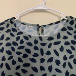 Amazon Women’s Small Green Navy Spotted Animal Print Midi Tiered Dress Photo 1