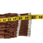 Universal Threads Universal Thread Knitted Sweater Rust/White Size Small Photo 9