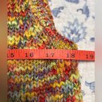 Talbots Colorful Knit Sweater Vest Size Large Acrylic/Wool/Poly Photo 7