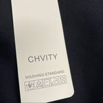 CHVITY Unisex Hooded Drawstring Sweatshirt‎ Black New with tags Kangaroo Pockets Photo 5