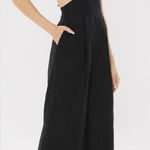 NWT Avve Black Strapless Cutout Jumpsuit (S) Photo 0