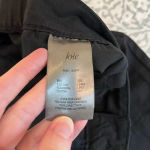 Joie NWT  linen blend shorts black‎ size extra large XL Photo 7