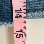 Mudd Jeans Skirt Size 5 Womens Juniors Button Fly Distressed Blue Denim Photo 9