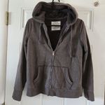 Sonoma  Life Style Hoodie Womens Small Brown Full Zip Hooded Jacket Fleece Lined Photo 1