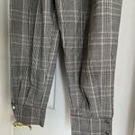 ZARA  women’s Gray Plaid Pants Photo 1