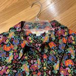 BODEN Flower Print Shirt Mini Dress with Tie in Belt NWOT Size 10 Photo 10