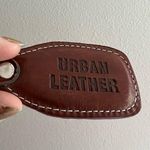 Urban Outfitters NWT Ram/Goat brown leather keychain. Photo 3